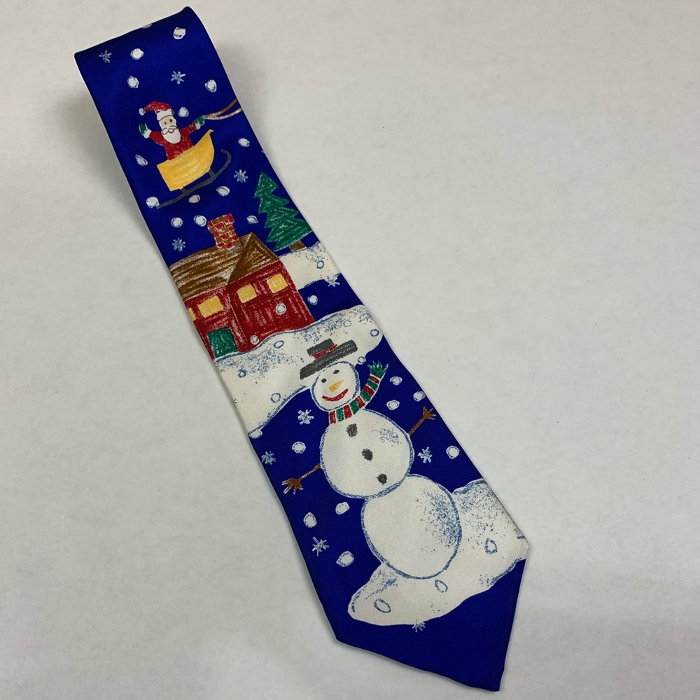 Save the children Here comes Santa necktie Laura - Picture 1 of 5